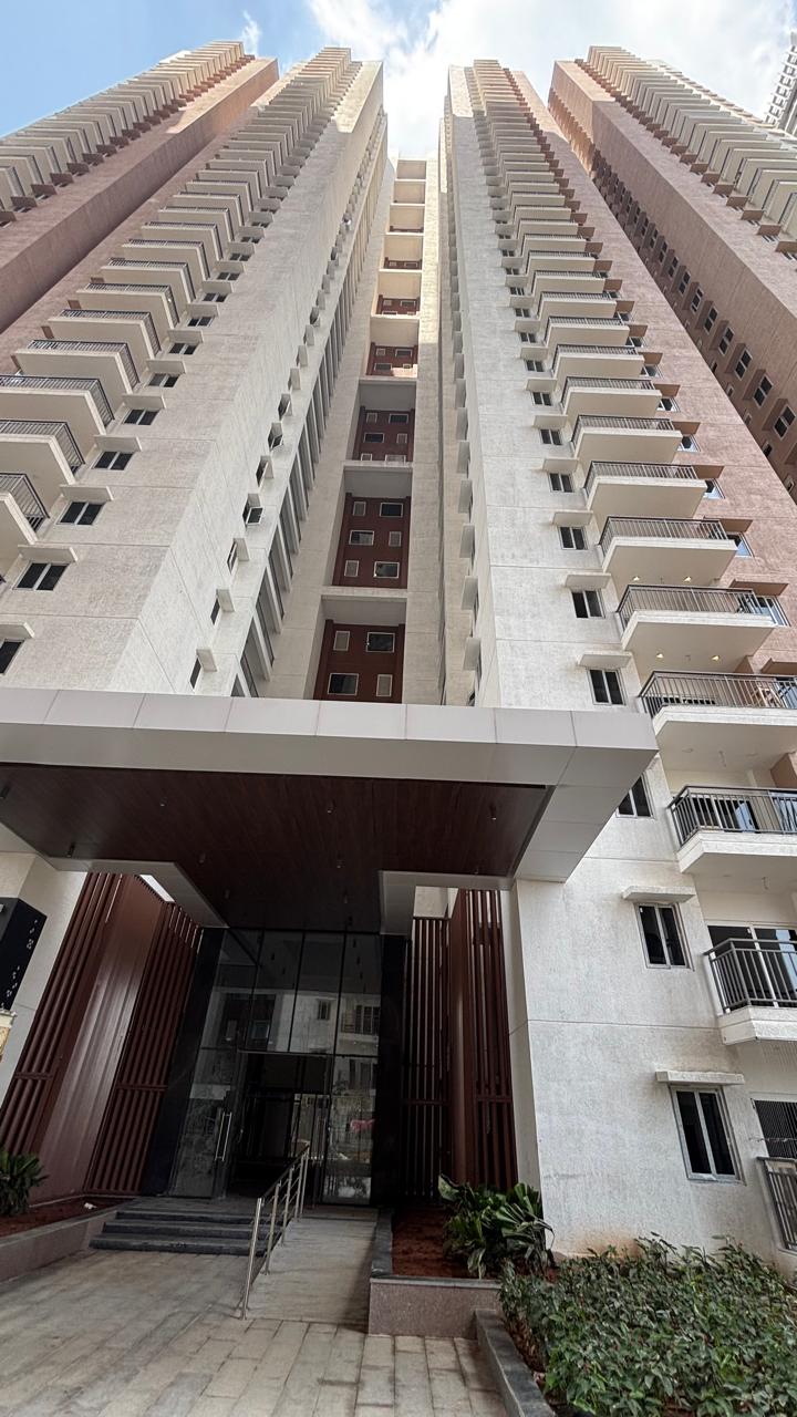 High-rise building facade